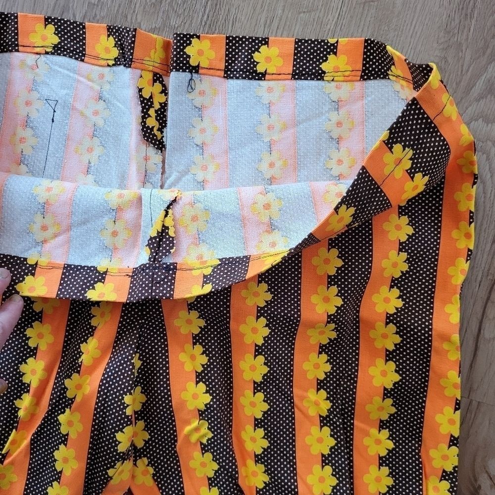 True Vintage 60s Funky Groovy Mod Handmade OOAK Shorts - Picture 4 of 6